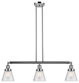 Innovations Lighting 213-Pn-G64-Led 3 Light Dimmable Led Island Light