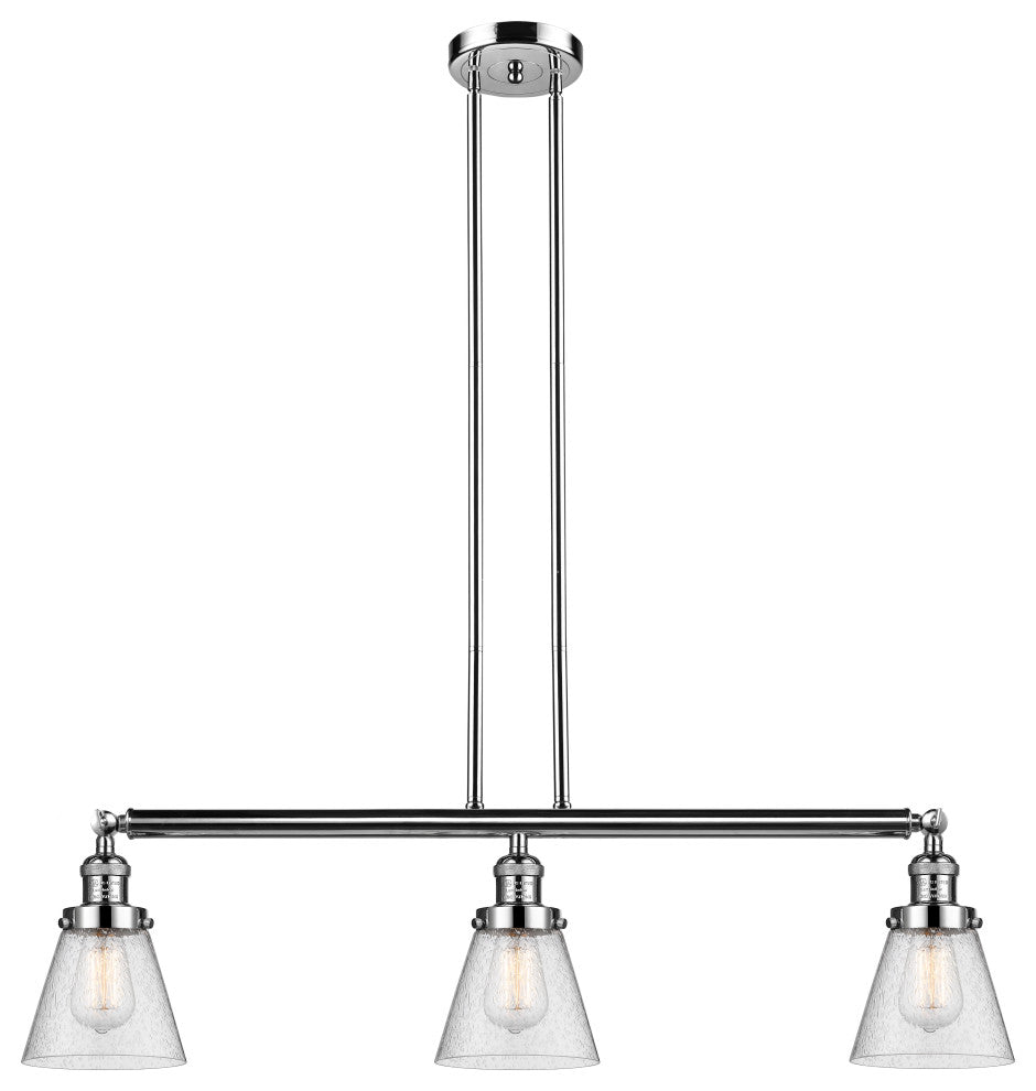 Innovations Lighting 213-Pn-G64-Led 3 Light Dimmable Led Island Light