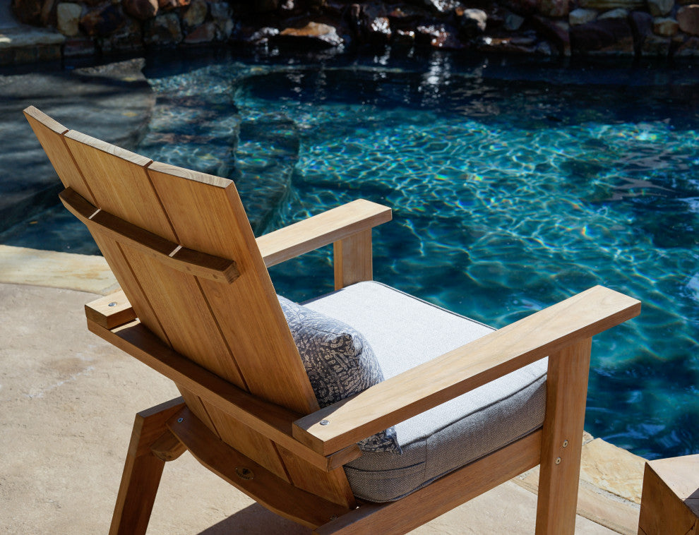 Catalina Harbor Teak Adirondack Chair