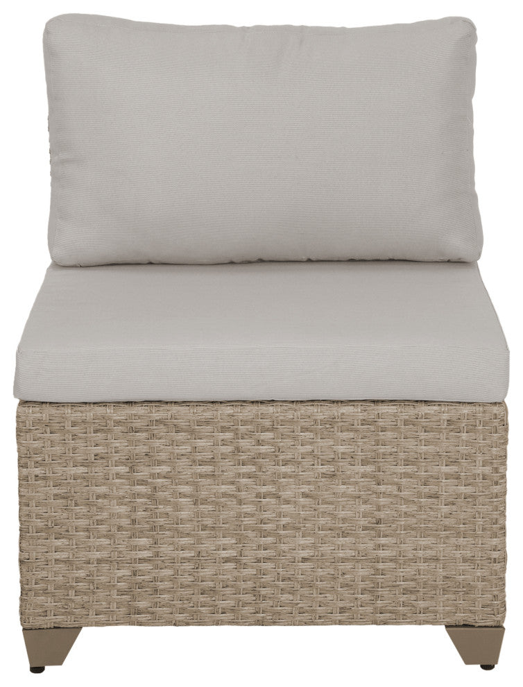 Maui 5-piece Outdoor Modular Conversation Set, 3 Corner Sofa Seats, Hazel