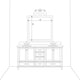 Woodford Framed Wall Mirror, Black, 36" X 36"