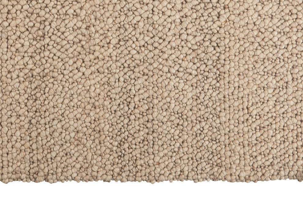 Calvin Klein Riverstone 10' x 14' Mocha Farmhouse Indoor Area Rug
