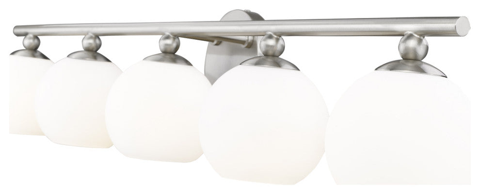 Z-LITE 5-Light Vanity, Brushed Nickel