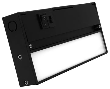 NUC-5 Series Selectable LED Under Cabinet Light, Black, 8
