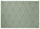 Lifeflor Diamond Spring Chenille Rug, Muted Green, 5'x7'