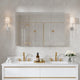 Recessed/Surface Mount Bathroom Medicine Cabinet, Reverse Installation, 44"x30"