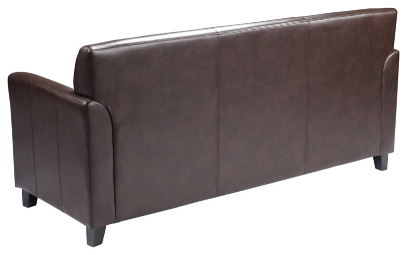 HERCULES Diplomat Series Brown LeatherSoft Sofa
