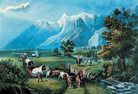 Rocky Mountains - Gallery Wrapped Canvas Art 28" x 42"