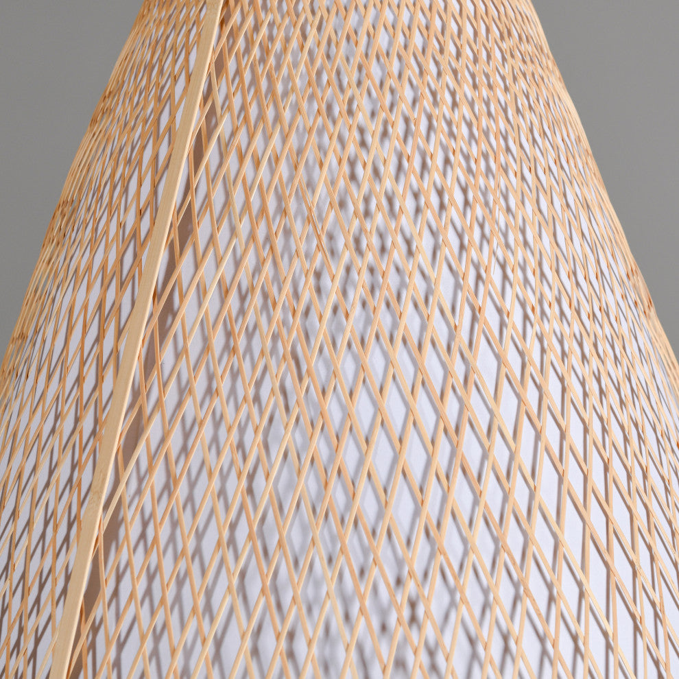 Antonia 1-Light Single Glass Pendant by Kosas Home