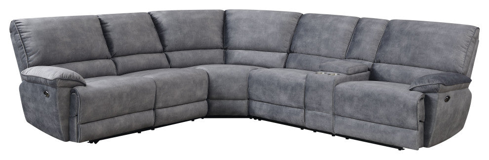 Simone Power Reclining Sectional