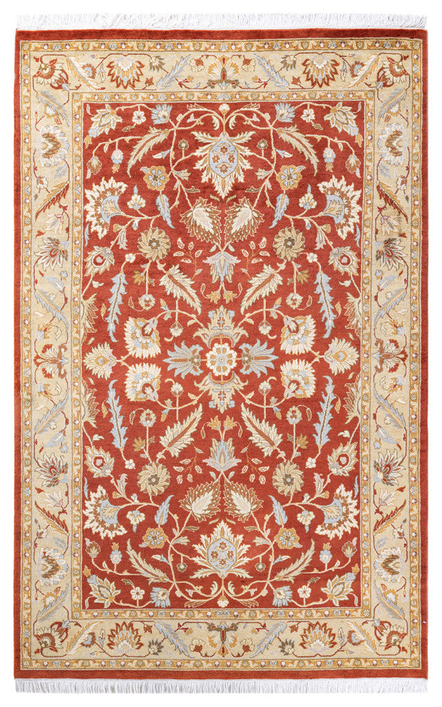 MOGUL, Hand Knotted Area Rug 6' 5" X 4' 2"