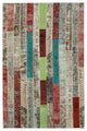 Rug N Carpet - Handwoven Anatolian 6' 8" x 10' 1" Wool Patchwork Area Rug