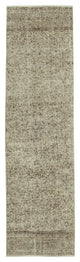Rug N Carpet - Hand-knotted Oriental 2' 8" x 9' 10" Unique Hallway Runner Rug