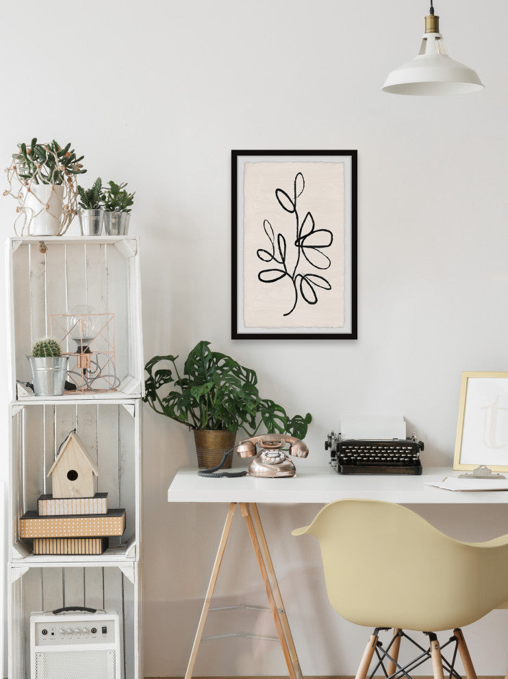 "Brushstroke of Dreams" Framed Painting Print, 12x18