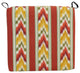 20"X19" Patterned Outdoor Chair Cushions, Set of 4, Libella Sangri