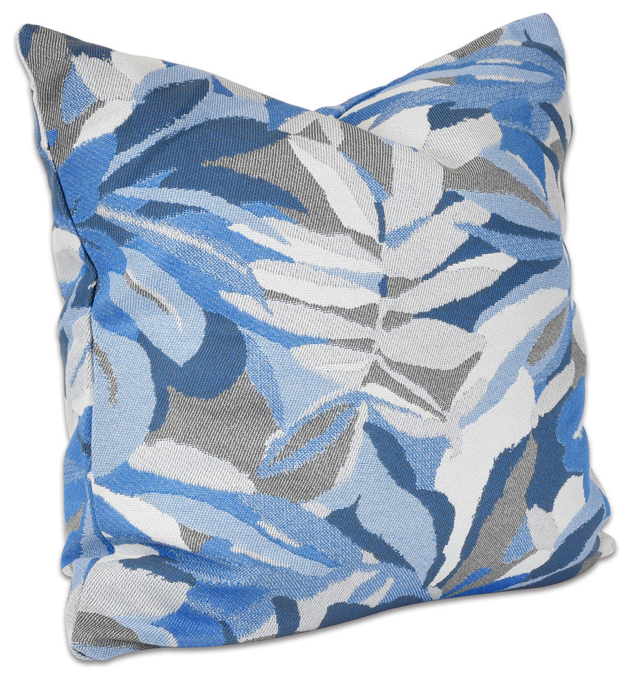 18"x18" Pacifica Accent Throw Pillow by Astella, Dewey Blue