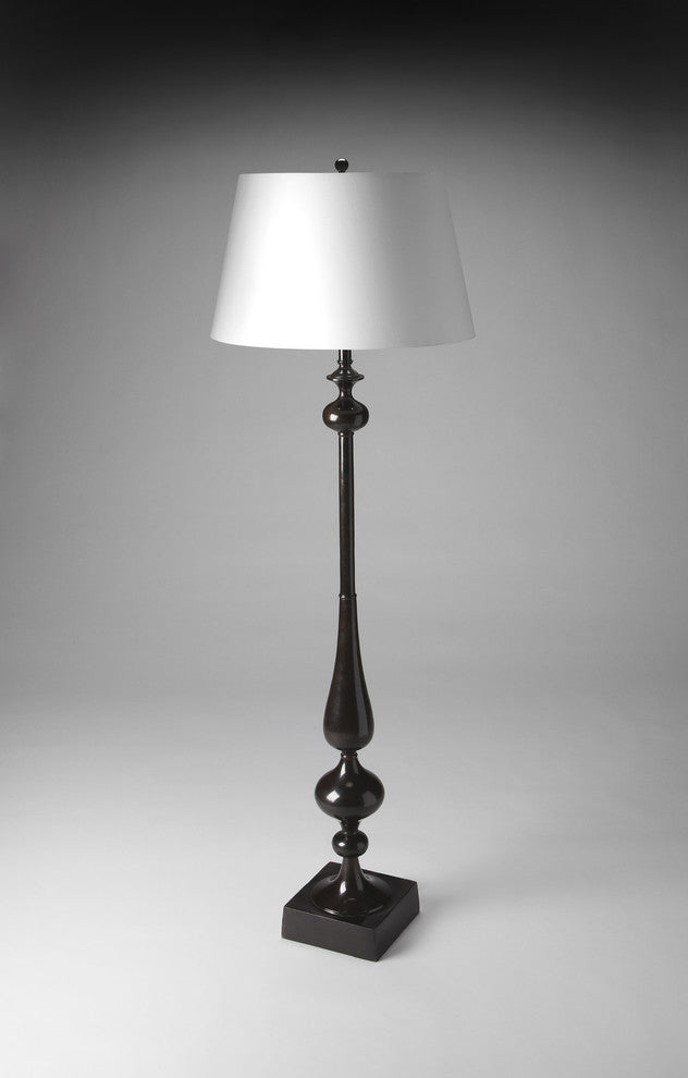 Butler  Dark Espresso Finish Floor Lamp