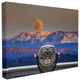 Bitcoin on the Horizon Stretched Canvas Wall Art, 24x30