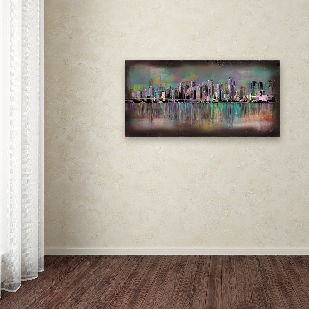 Ellicia Amando 'Miami' Canvas Art
