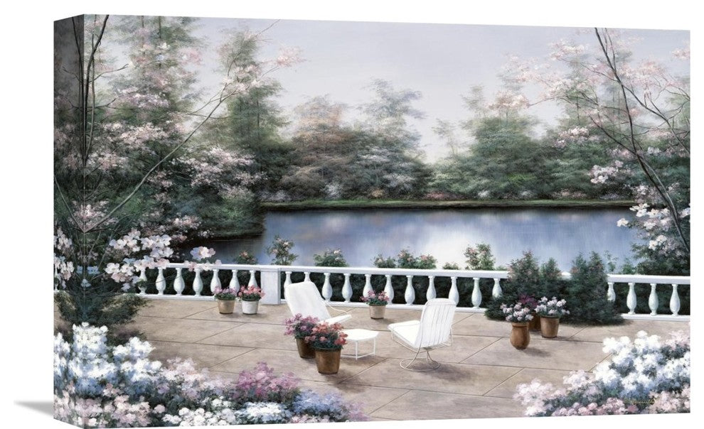 "Terrace View" Artwork, 18"x12"