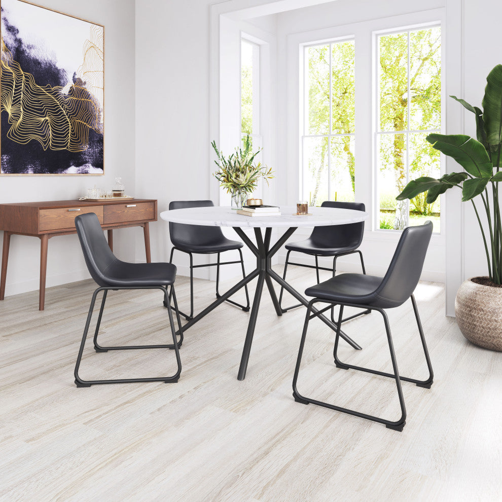 Smart Dining Chair, Set of 2 Black