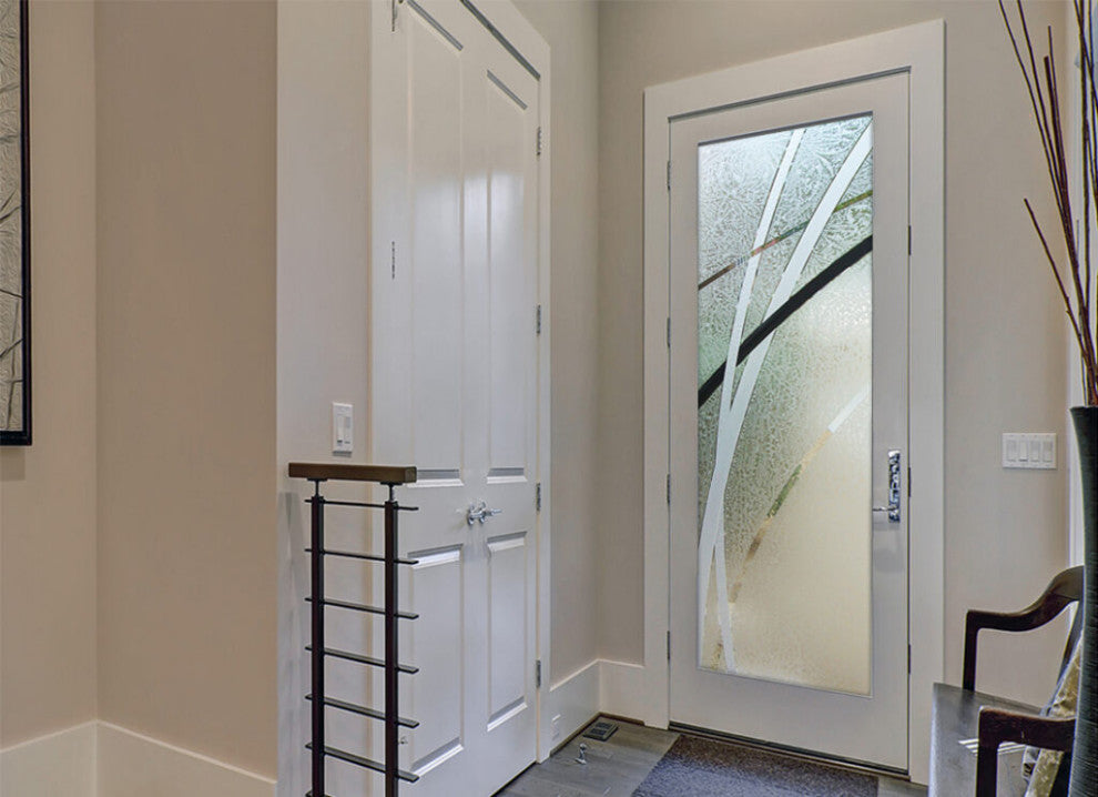 Interior Prehung Door or Interior Slab Door - Arcos - Douglas Fir (stain...