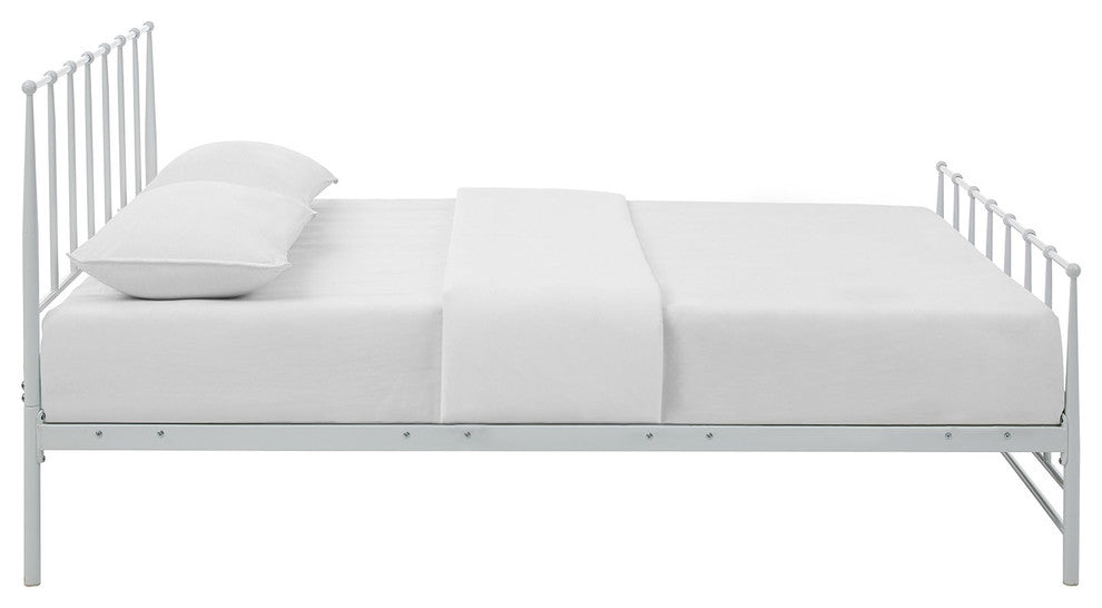 Modway Estate Full Bed, White
