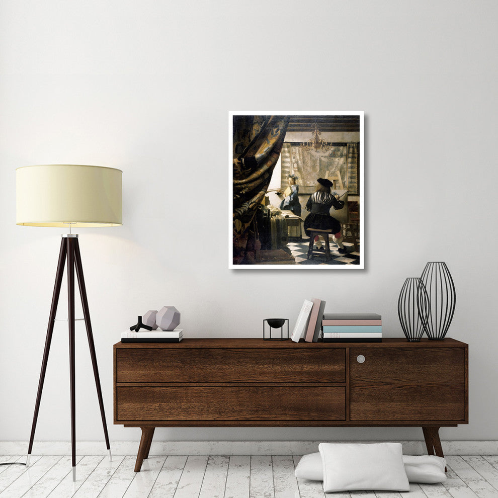 "The Artist's Studio" Digital Paper Print by Johannes Vermeer, 33"x38"