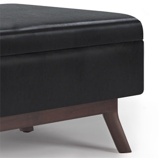 Owen Square Coffee Table Storage Ottoman