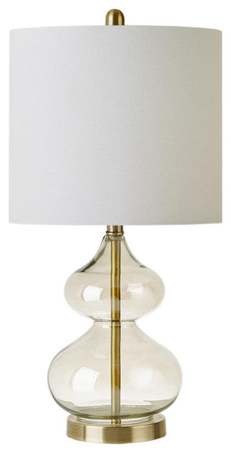 Elegant Gold Glass Table Lamp Set, Belen Kox