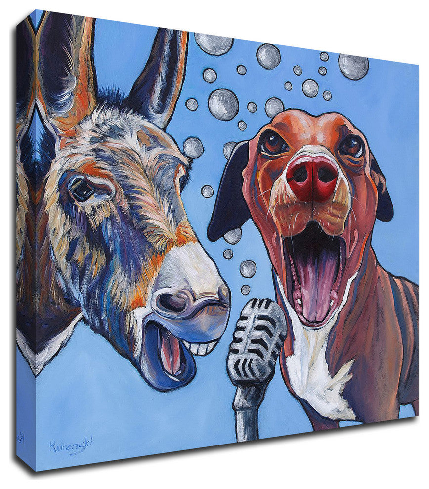 Harmony by Kathryn Wronski, Print on Canvas, 24"x24"