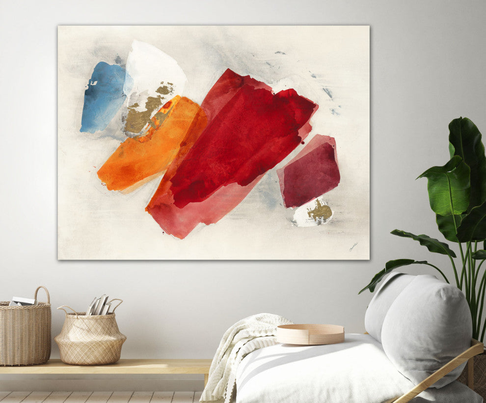Equilibrium - 72 x 54 by Leah Rei