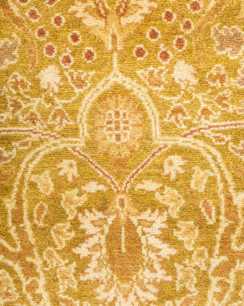 Mogul, One-of-a-Kind Hand-Knotted Area Rug Green, 8'1"x10'6"