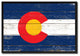 Colorado State Flag Canvas Print, 13"x17"