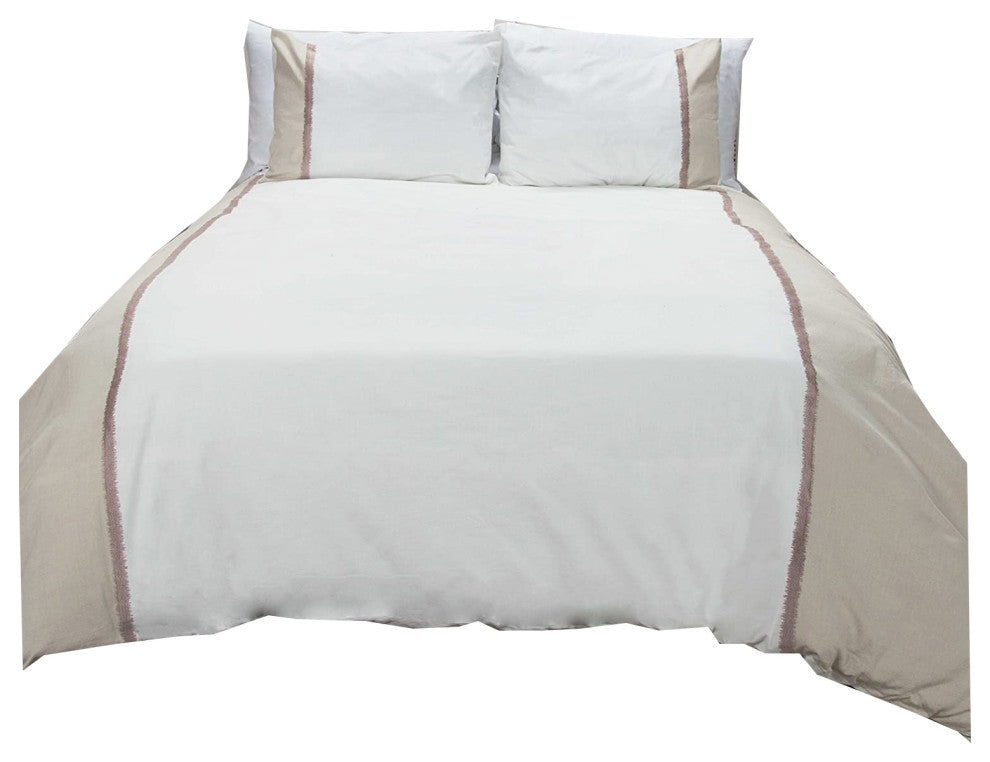 Rizzy Home 96"x98" Duvet