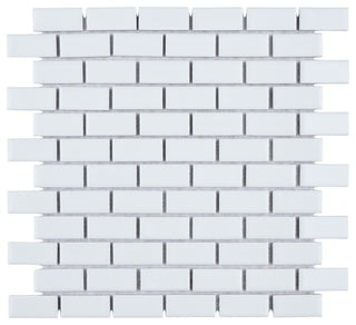 Hudson Subway White Porcelain Floor and Wall Tile