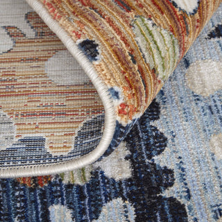 Claymore R39P1 Transitional/Bohemian & Cottage Runner, Ivory/Multi, 2'6"x7'3"