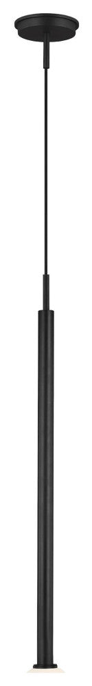 Nodes Tall Pendant, Midnight Black