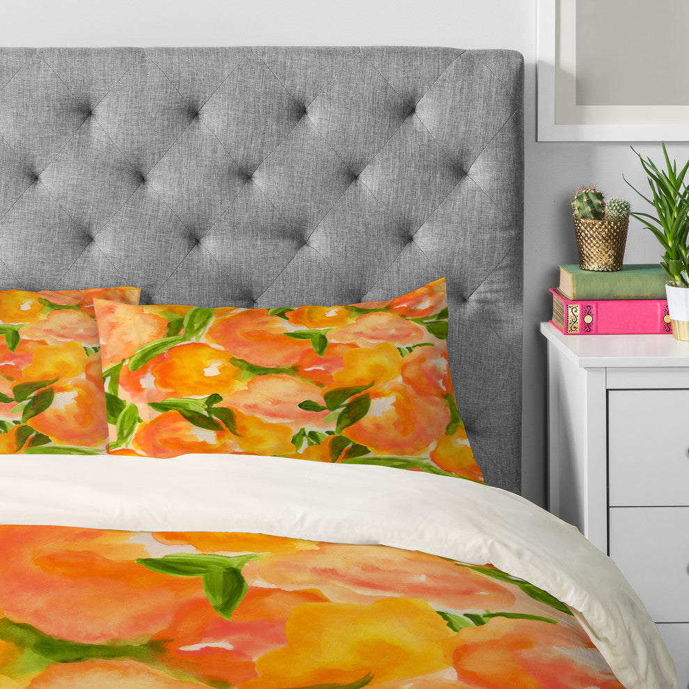 Deny Designs Rebecca Allen Our Summer Garden Pillowcase