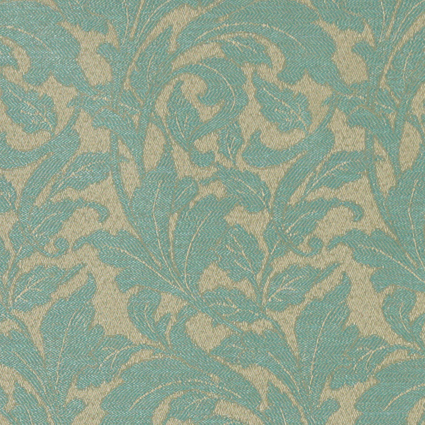 Mist Leaves Outdoor Indoor Marine Upholstery Fabric By The Yard