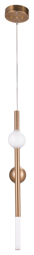 Pendant Ceiling Light Fixture, Glass, Steel Metal, Brass, Gold, White, Lounge