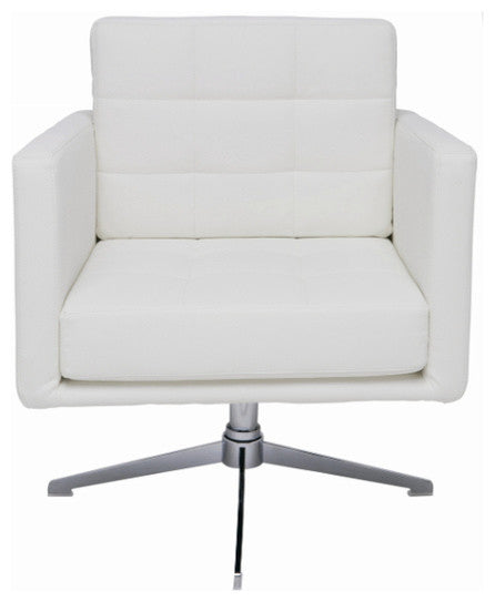 Maxwell Lounge Chair, White