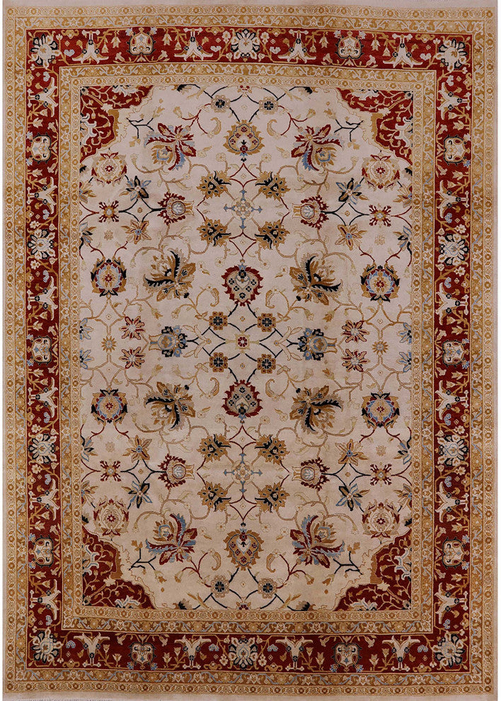 Ahgly Company Indoor Rectangle Mid-Century Modern Area Rugs, 5' x 8'