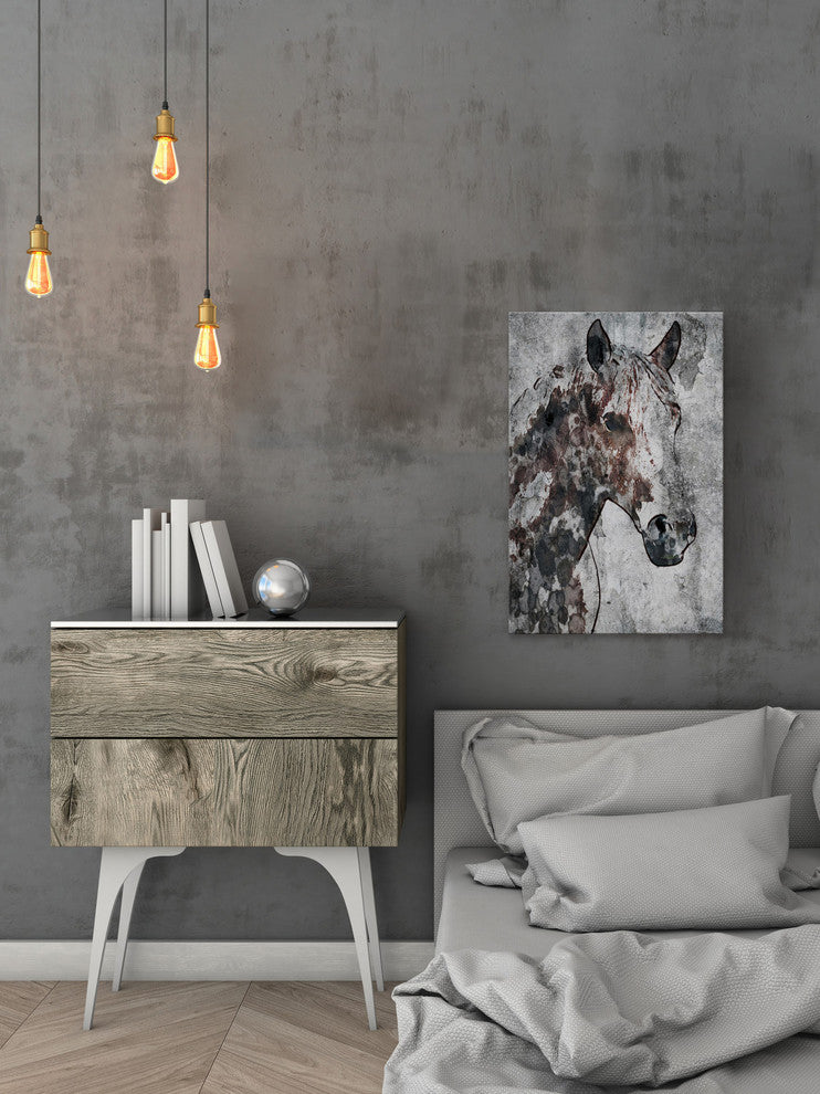 "Ranch Horse" Art Print, 76x114 cm