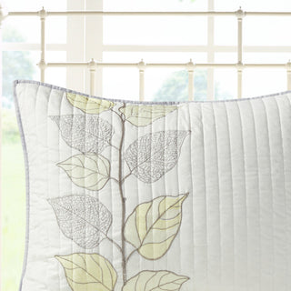 Madison Park Microfiber 6-Piece Coverlet Set With Embroidery, King