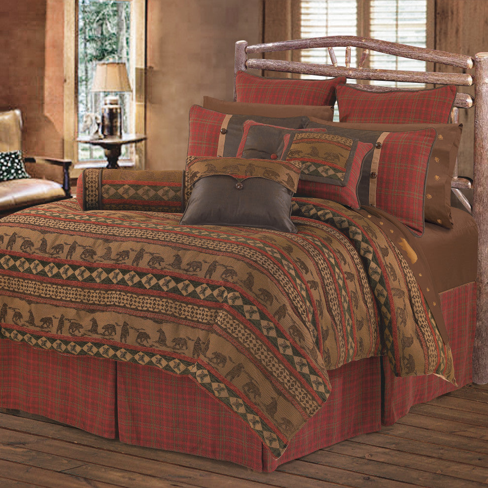 Cascade Lodge Bedding Set, Super Queen