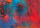 Our Original Collection Blue and Red With Hint of Orange Wall Decal