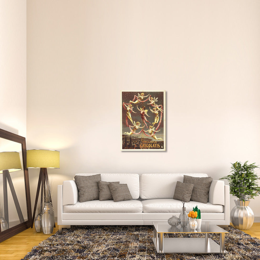 "Vintage Circus 10" Stretched Canvas Giclee by Hollywood Photo Archive, 30x40"