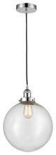 Innovations 616-1PH-PC-G204-12 1-Light Mini Pendant, Polished Chrome