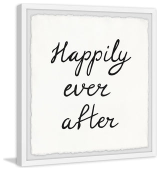 "Happily Ever After II" Framed Painting Print, 12x12